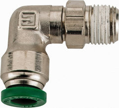 PARKER Parker W169PLP-4-2 90 Male Elbow 1/4 in Od 1/8 Nptf