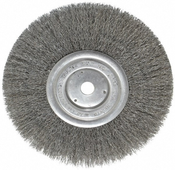 WEILER Weiler 93617 Wheel Brush 8 Inch Crimped Carbon Steel