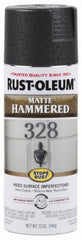 RUST-OLEUM Rust-oleum 300607 Hammered Spray Paint 12 Oz Black Matte