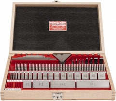 STARRETT Starrett 92845 Grade 0 Steel Gage Block Set 81 Piece