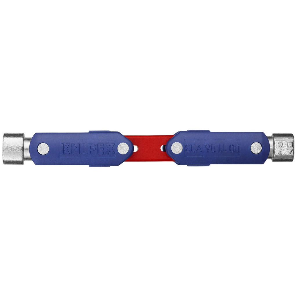 KNIPEX Knipex 00 11 06 V03 Control Cabinet Key 1/4 in Drive