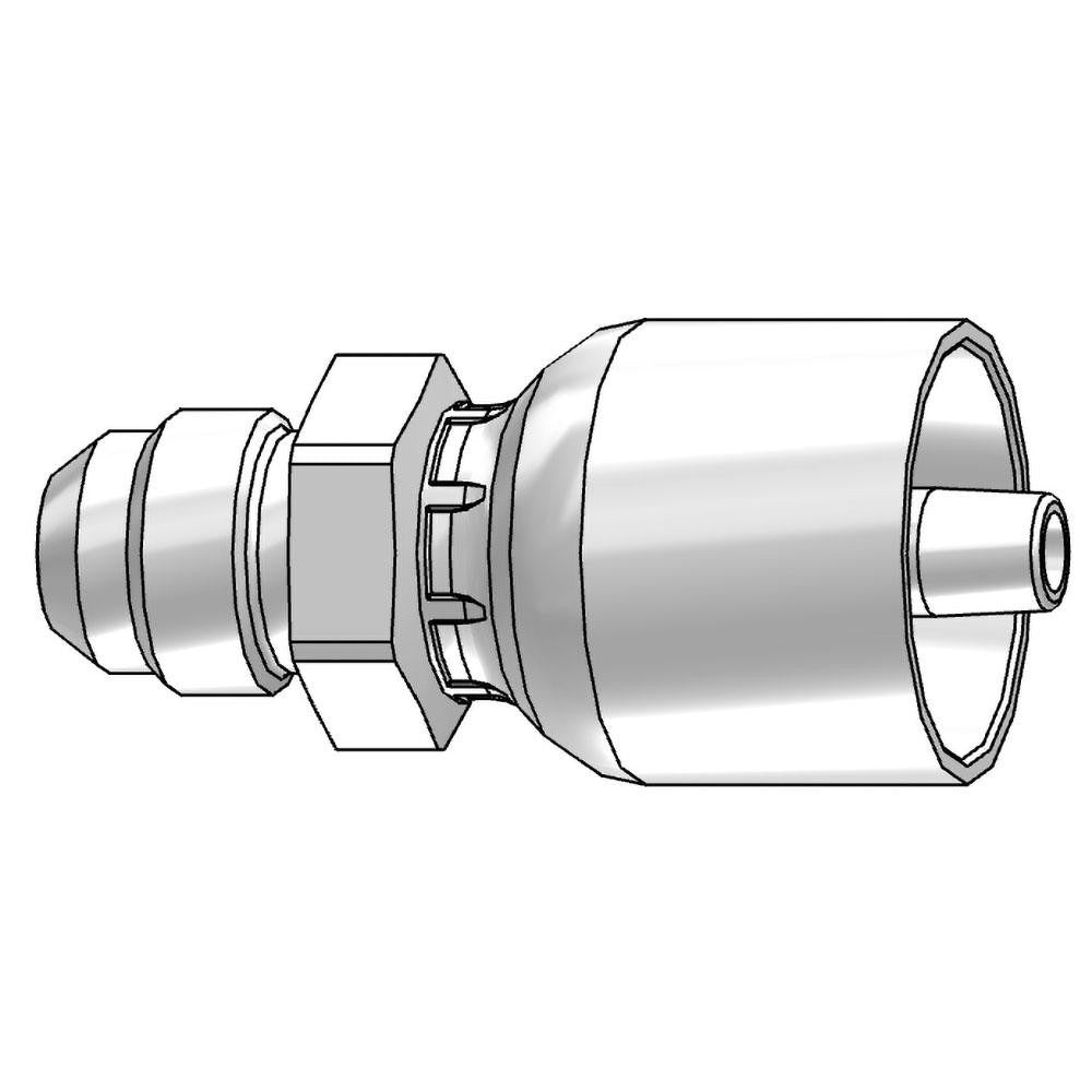 PARKER Parker 10343-6-4 Male Rigid Hydraulic Hose Fitting