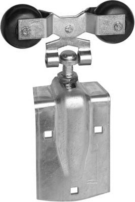 NATIONAL HARDWARE National Mfg N193-730 Flexible Sliding Door Hanger Zinc 2pk