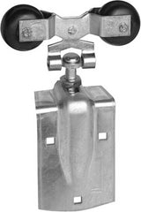 NATIONAL HARDWARE National Mfg N193-730 Flexible Sliding Door Hanger Zinc 2pk