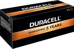 DURACELL Duracell MN1604BKD CopperTop 9V Alkaline Battery (12 Pack)