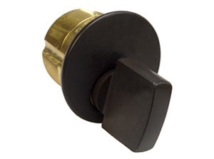 ILCO Ilco 716110B Turn Knob Mortise Cylinder Oil Rubbed Bronze