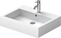 DURAVIT Duravit 454600027 Vero 24 x 18 1H Ceramic Wall-Mounted Rectangular Vessel Lavatory (0454600027)
