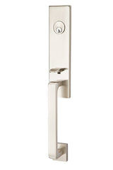 EMTEK Emtek 4818HLOUS15LH Helios Lever Tubular Handleset Satin Nickel