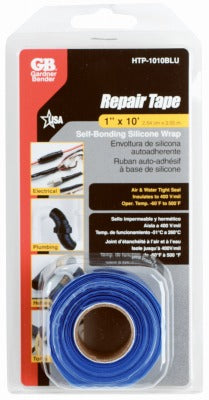 GARDNER BENDER Ecm Industries Llc HTP-1010BLU Silicone Repair Tape 1x10