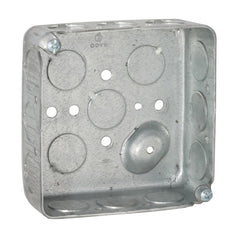 RACO Raco 8190 4 in square box (5 x 5 x 2 in / 1-Pack)