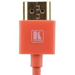 KRAMER Kramer Electronics 97-0132506 Slim Hdmi Cable Ethernet Red