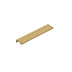 EMTEK Emtek 87130US4 Edge Cabinet Pull 8in Ctc Satin Brass