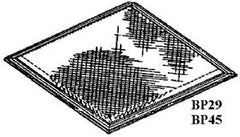 BROAN-NUTONE Broan-nutone BP29 Aluminum Range Hood Filter