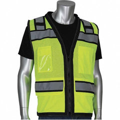 PIP Pip 302-0800D-LY/4X Hi-vis Surveyor Vest Ansi Class 2 4XL