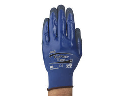HYFLEX Hyflex 810608 Nitrile Palm Work Gloves Size 7 12 Pairs