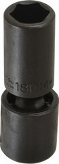 PROTO Proto J75418MP Impact Socket 1/2 in Drive 18mm 6-pt