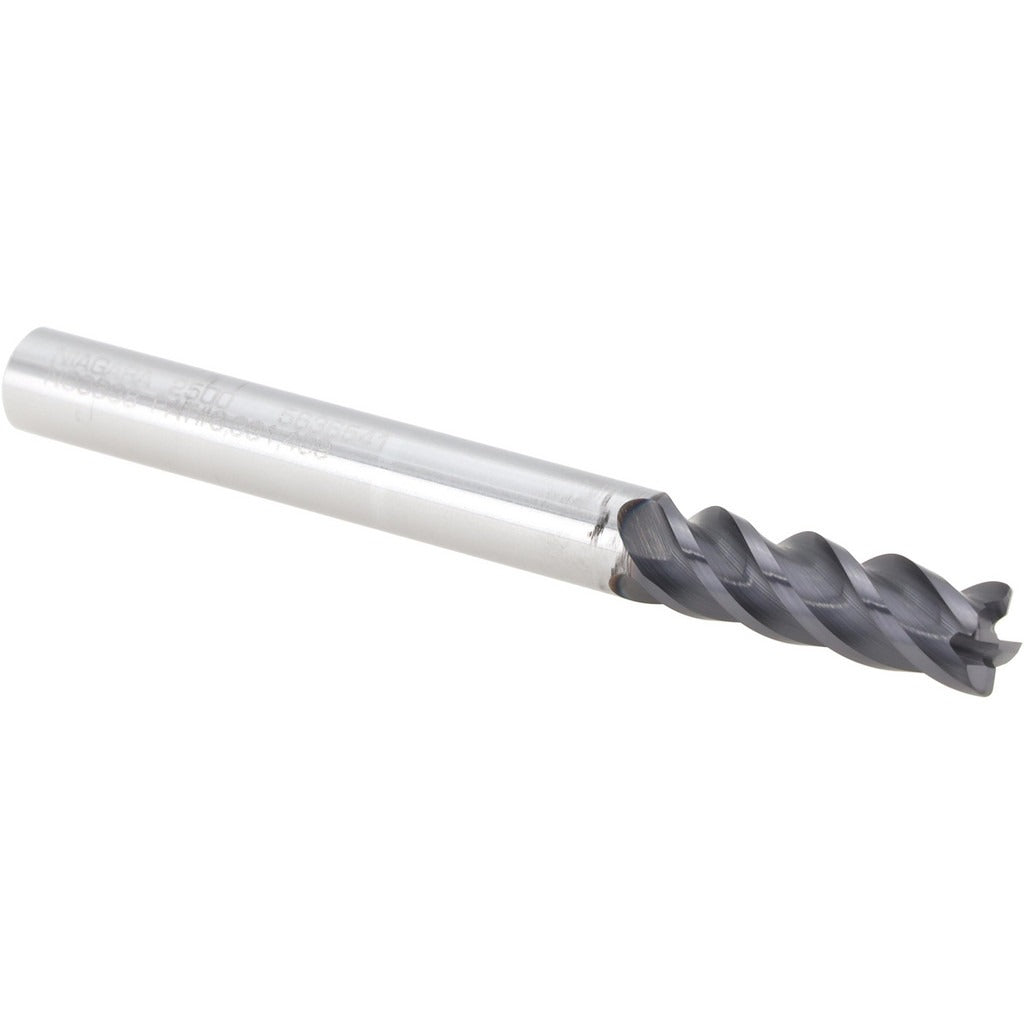 SECO TOOLS Seco 03084144 Corner Radius End Mill 1/4 in 4 Flute Carbide