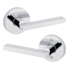 KWIKSET Kwikset 720HFLRDT-26 Halifax Passage Door Lock Chrome