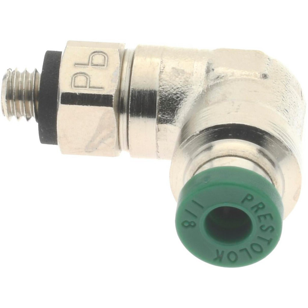 PARKER Parker 169PLP-2-0 90 Swivel Male Elbow 1/8 in Od 10-32 Unf