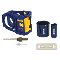 IRWIN Irwin 3111002 Door Lock Installation Kit Bi-Metal (1 Pack)