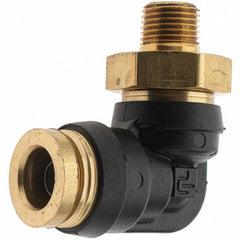 PARKER Parker PF-00056 90 Swivel Elbow 3/8in Od 1/8in Npt Brass