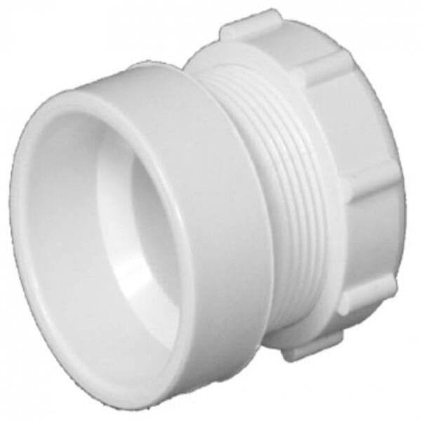 CHARLOTTE PIPE Charlotte Pipe PVC 00104R 0600HA 1-1/2 in. x 1-1/2 in. or 1-1/4 in. hub x tubular PVC waste adapter (Each)