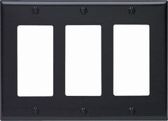 LEVITON Leviton Mfg Co 004-80411-00E 3-gang Gfi Wall Plate 10-pack