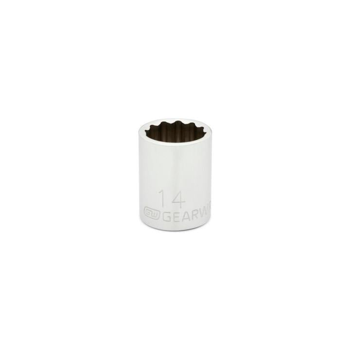 GEARWRENCH Gearwrench 80490 3/8 in Drive 12 Pt Metric Socket 14mm