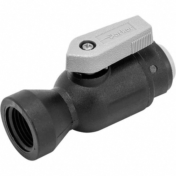 PARKER Parker PPB4VUC4-MG Bi-directional Ball Valve 1/4 in