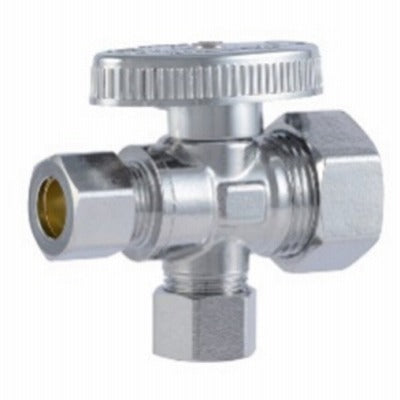 SHARKBITE Sharkbite/cash Acme COMPDO123838Z Dual Outlet Ball Valve