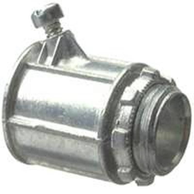 HALEX Halex 90481 1/2 in set screw armored cable/conduit connector (Pack)