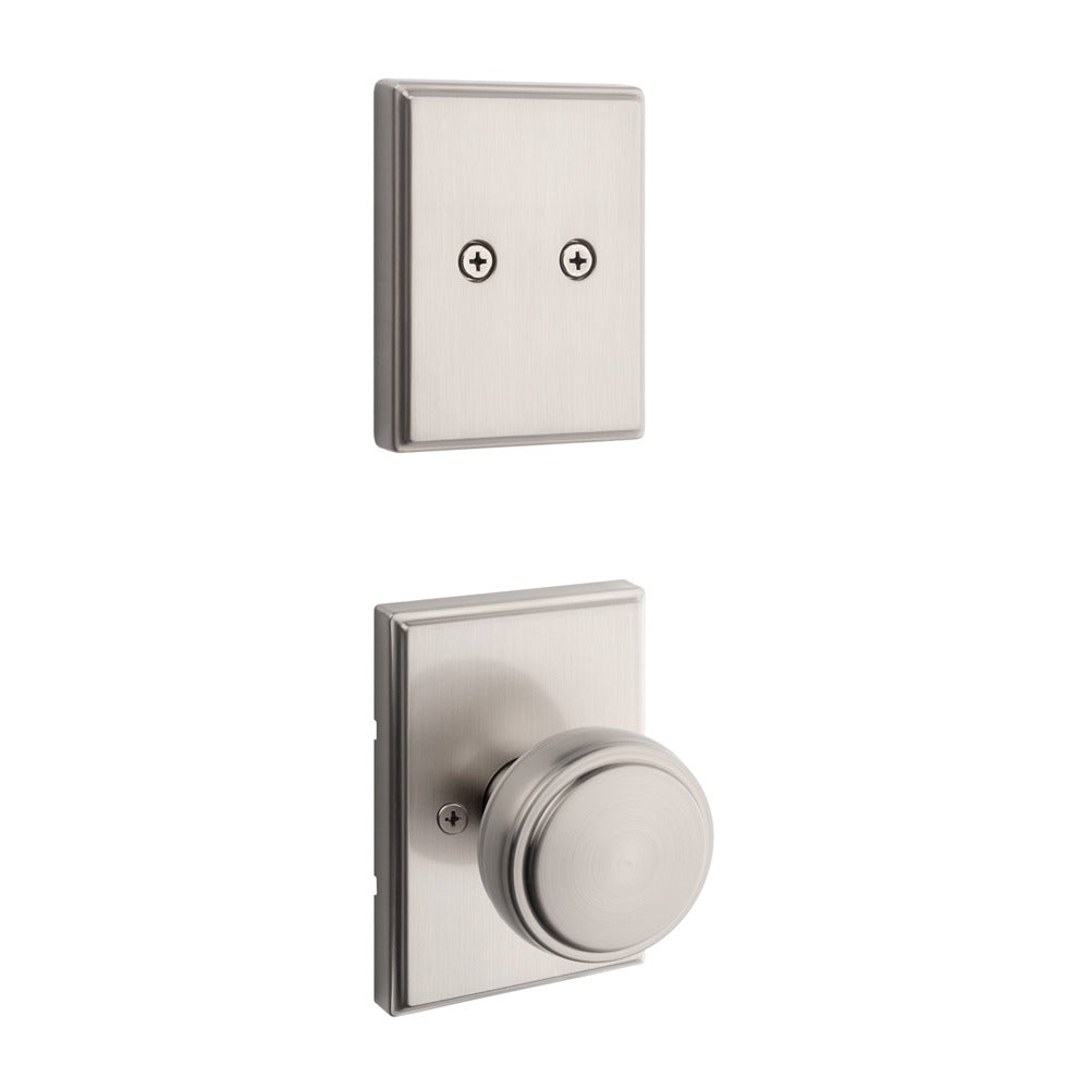 KWIKSET Kwikset 973SOKTRCT-15 Dummy Interior Sora Knob Satin Nickel