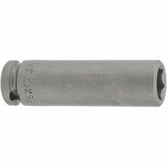 APEX Apex 8MM21 Impact Socket 8mm Hex Drive 6-point Deep