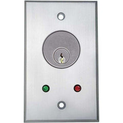 CAMDEN DOOR CONTROLS Camden Door Controls CM-1100-7012 Key Switch Spst 12V Led