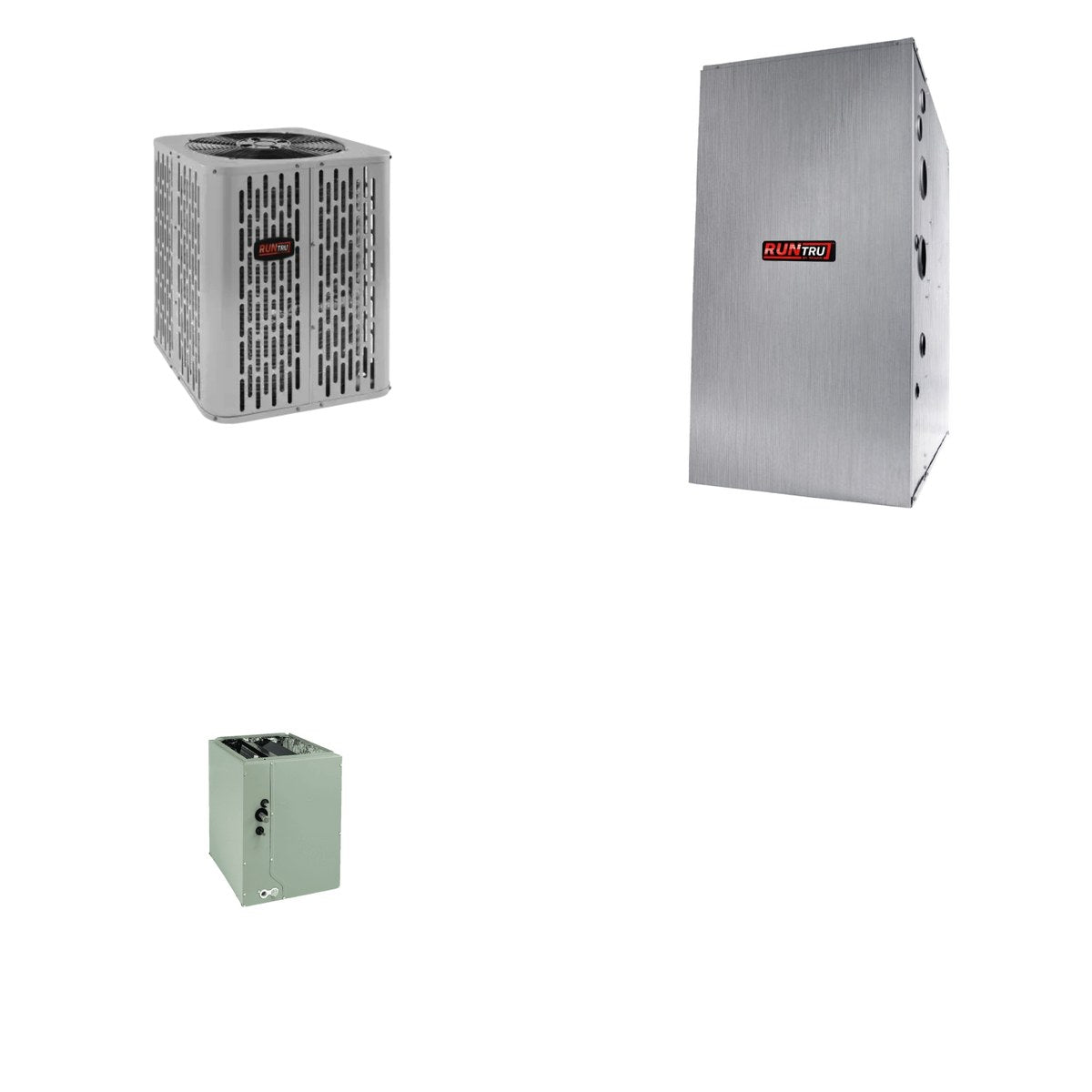 TRANE TRANE 36000 BTU R-454B 15 SEER2 Central Furnace + Coil System