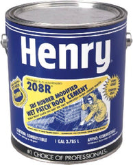 HENRY Henry Co HE208R042 Rubberized Wet Patch Roof Cement 1 Gal