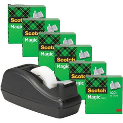 3M 3M MMM810C40BK Magic Tape Desktop Dispenser Value Pack 6 Pack