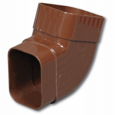 AMERIMAX Amerimax Home Products M1628 2x3 Brown Vinyl Downspout Elbow
