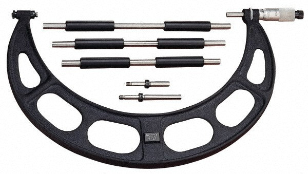 STARRETT Starrett 50771 Interchangeable Anvil Micrometer 100 Mm