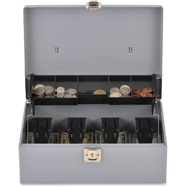 SPARCO Sparco SPR15507 Controller cash box (11.4 in x 7.5 in x 3.4 in, 5-compartment, 90 degree lid)