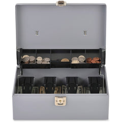SPARCO Sparco SPR15507 Controller cash box (11.4 in x 7.5 in x 3.4 in, 5-compartment, 90 degree lid)