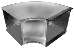 SOUTHWARK METAL Southwark Metal 1167 Oval Vertical 90 Degree Elbow (7 in / 30 ga)