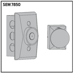 LCN Lcn SEM7850DKBRZ Recessed Wall Mount Hold Open Magnet