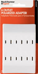 LEGRAND Pass Seymour 1746WCCC4 Polarized 6 Outlet Tap 15A 125V
