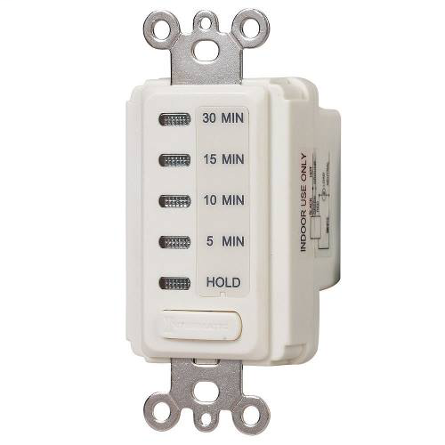 INTERMATIC Intermatic EI200LA Auto Shut-Off In-Wall Electronic Countdown Timer 120 VAC 5/10/15/30 Min