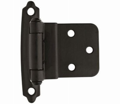 AMEROCK Amerock BPR3428FB Black Inset Hinge 25 Pack