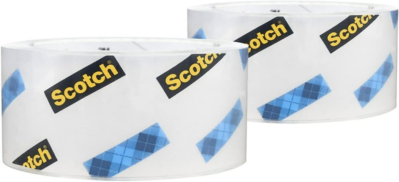3M 3M MMM38502ST Scotch heavy-duty tape pack (2 roll 1.8 in x 54.6 yd) 3850-2ST