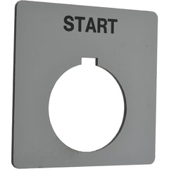 SCHNEIDER ELECTRIC Schneider Electric 9001KN101SP Legend Plate Start 30mm