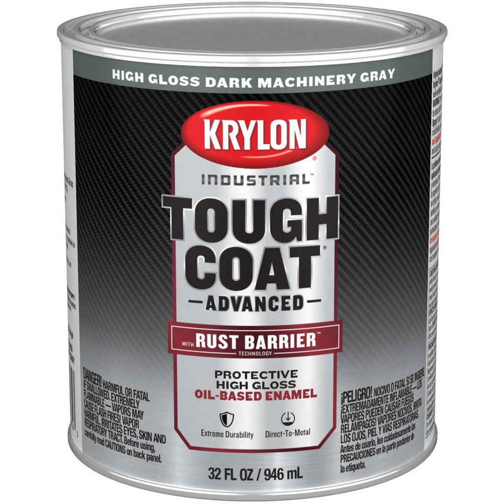 KRYLON Krylon K00874008 Rust Preventative Paint Dark Machinery Gray
