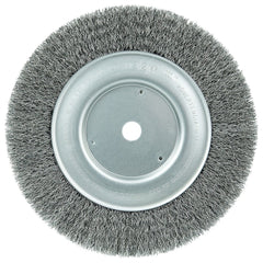 WEILER Weiler 01514 Wheel Brush 8 Inch Crimped Carbon Steel